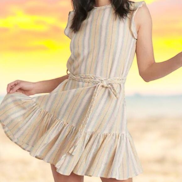 NWT Marine Layer Laney Mini Dress in Beachy Stripe Size Small - Picture 8 of 8